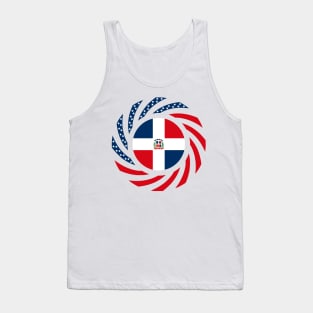 Dominican American Multinational Patriot Flag Tank Top